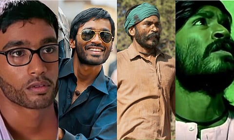 ‘நடிப்பு அசுரன்’ தனுஷ் திரைப் பயணத்தை செதுக்கிய 10 கதாபாத்திரங்கள்
