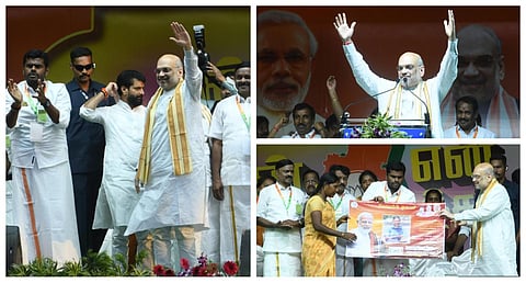 தமிழகத்தில் அமித் ஷா - போட்டோ ஸ்டோரி