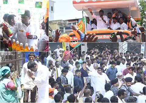 அண்ணாமலை நடைபயணம் @ ராமநாதபுரம் - புகைப்படத் தொகுப்பு