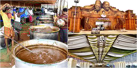 மதுரையில் அதிமுக மாநாடு ஏற்பாடுகள் எப்படி? - ஒரு விசிட் | புகைப்படத் தொகுப்பு