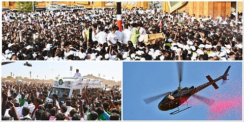 களைகட்ட தொடங்கிய மதுரை அதிமுக மாநாடு - போட்டோ ஸ்டோரி