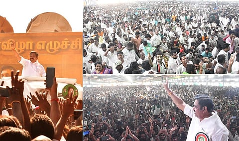 மதுரை அதிமுக மாநாடு தருணங்கள் - புகைப்படத் தொகுப்பு