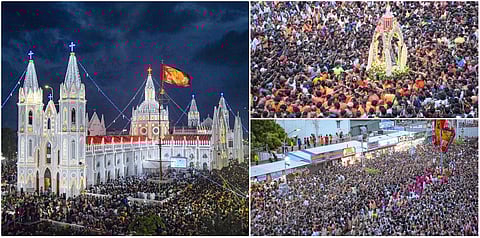 வேளாங்கண்ணி மாதா ஆலய பெருவிழா கொடியேற்றம் - போட்டோ ஸ்டோரி