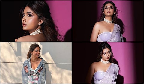 நடிகை கீர்த்தி சுரேஷ் லேட்டஸ்ட் ஆல்பம்