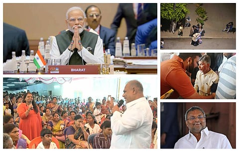 ஜி20-ல் ‘பாரத்’ பெயர்ப் பலகை முதல் மொராக்கோ பூகம்பம் வரை | நியூஸ் கார்டு @ செப்.9, 2023