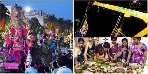 விநாயகர் சிலைகள் கரைப்பு முதல் புதுச்சேரி உணவு கண்காட்சி வரை | நம்ம ஊரு போட்டோ ஸ்டோரி @ செப்.22, 2023