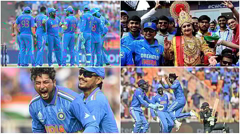 பாகிஸ்தானுக்கு எதிரான இந்திய அணியின் வெற்றித் தருணங்கள் - போட்டோ ஸ்டோரி @ ODI WC 2023