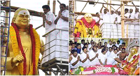 தேவர் ஜெயந்தி, குருபூஜை - தலைவர்கள் மரியாதை | சிறப்பு புகைப்படத் தொகுப்பு