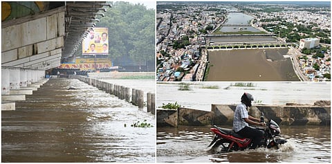 வைகை ஆற்றில் வெள்ளப்பெருக்கு - புகைப்படத் தொகுப்பு by எஸ்.கிருஷ்ணமூர்த்தி