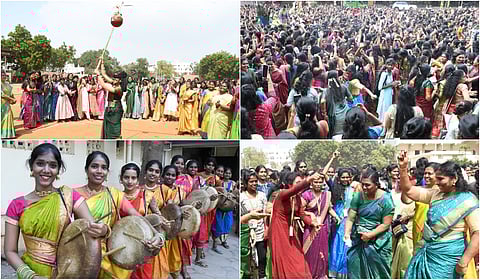 Pongal Celebration at Madurai LDC Womens College