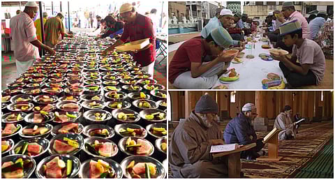 fasting month of Ramadan