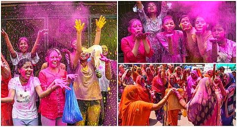 holi celebration at salem album