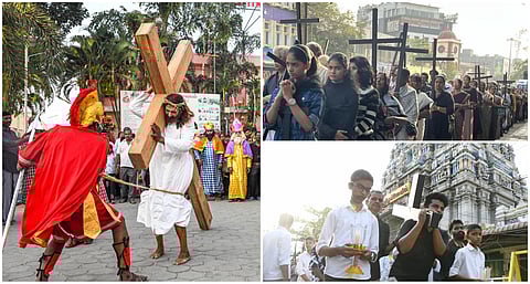 Good Friday Christians  Prayers in tamilnadu