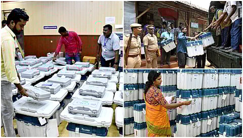 Voting preparation in tamilnadu