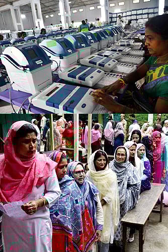 First 2 Phase Elections and Women Candidates