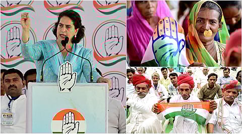 Priyanka gandhi campaign at gujarat
