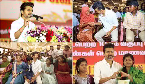TVK Vijay Honors Students Album