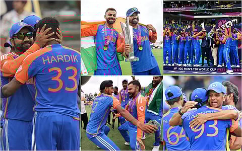 From Rohit kissing Pandya to Dravid in emotional turmoil | T20 Champions Moments
