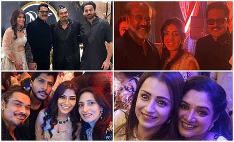 varalaxmi sarathkumar Pre wedding celebration photo