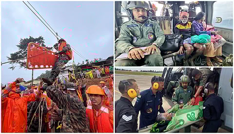 Wayanad landslides rescue opration