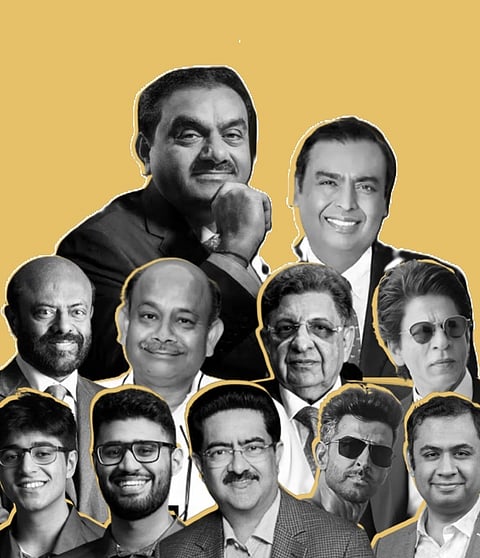 India s Top 10 Rich list wealth