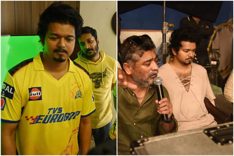 vijay starrer goat movie shooting spot album