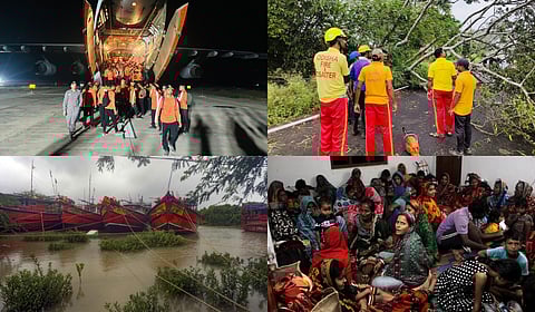 Cyclone Dana Affected in Odisha