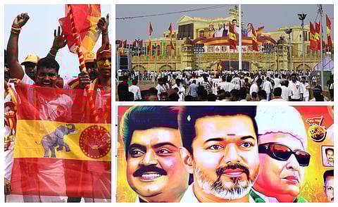 Vijay's TVK conference photo album