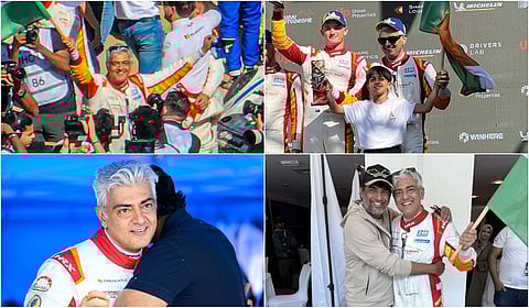 2H Dubai Car Race - Ajithkumar Racing Team Won 3rd Place