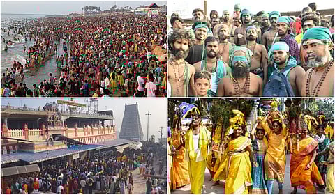 All over Tamil Nadu Thaipusam festival
