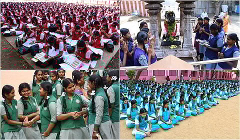 12th Public exams started across Tamil Nadu - Photo Gallery