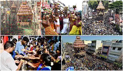 Madurai Meenakshi Amman Chithirai Festival Chariot: Photo Gallery