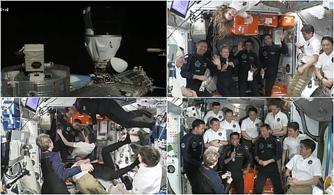 Dragon spacecraft reaches International Space Station