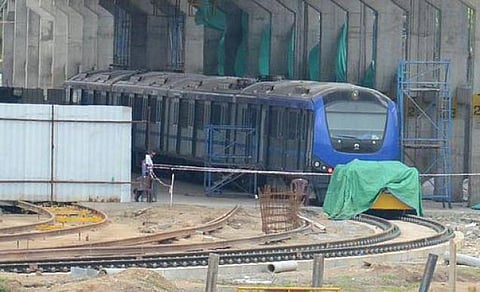 தடைகளைத் தாண்டி மெட்ரோ ரயில் பணிகள் மும்முரம்