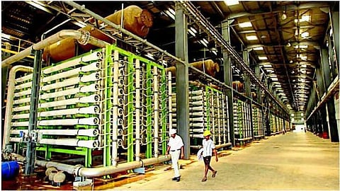 கடல் நீரை சுத்திகரிக்கும் ஆலையை விற்க ஐவிஆர்சிஎல் முடிவு