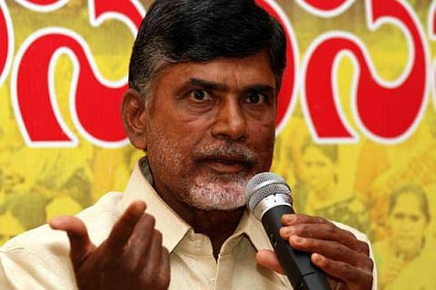 அரசியல் ஆதாயமே காங்கிரஸின் நோக்கம்: சந்திரபாபு நாயுடு குற்றச்சாடு