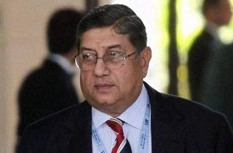 லண்டன் ஐசிசி ஆலோசனைக் கூட்டத்தில் பங்கேற்கிறார் என்.ஸ்ரீனிவாசன்