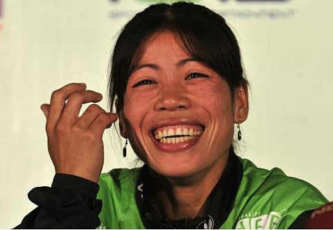 இந்திய கிராண்ட்ப்ரீ-யில் மேரி கோமுக்கு கௌரவம்