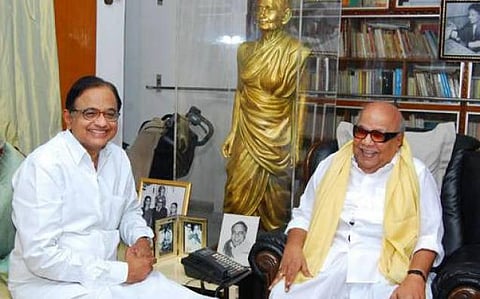 காமன்வெல்த் மாநாடு: கருணாநிதியை சமாதானப்படுத்த ப.சிதம்பரம் முயற்சி