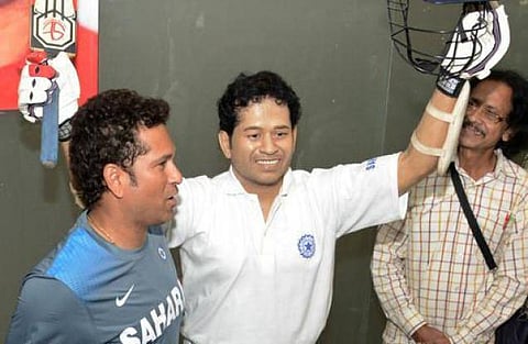 199 ரோஜாக்கள், பலூன்கள் -  சச்சினுக்கு உற்சாக வரவேற்பு ஏற்பாடுகள்