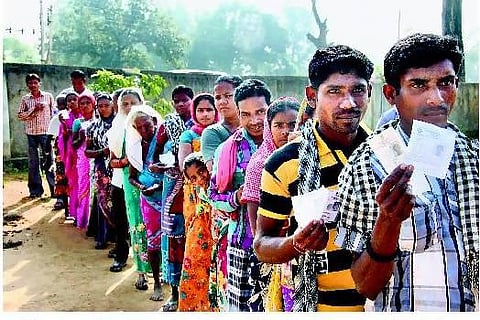 சத்தீஸ்கர் முதல் கட்டத் தேர்தல்: நக்ஸல் பகுதிகளில் 67% வாக்குப் பதிவு