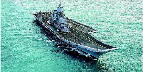 இந்திய கடற்படையில் இணைந்தது விக்ரமாதித்யா﻿