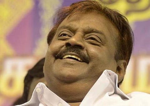 அவதூறு வழக்குகளில் நேரில் ஆஜராக விஜயகாந்துக்கு விலக்கு