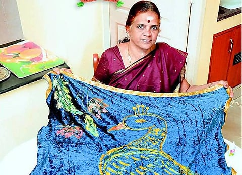 கம்பளி நூலும் கலையாகும்