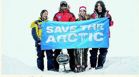 ஆர்க்டிக் மீது ஆசை!