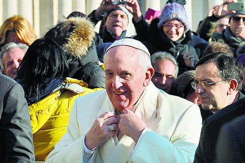 போப்பாண்டவரின் 77-வது பிறந்தநாள்