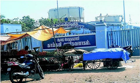 பயன்பாட்டுக்கு வராத ஆவடி காய்கனி வணிக வளாகம்