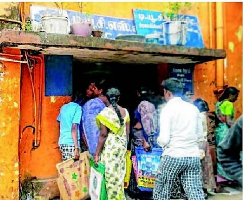 சென்னை: தரமணியில் புதிய ரேஷன் கடை அமைப்பது எப்போது?