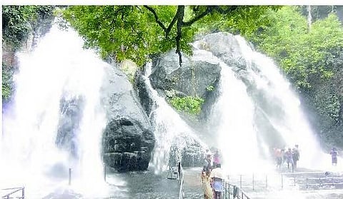 நெல்லை, குமரி, தூத்துக்குடியில் கடும் மழை: குற்றாலம், திற்பரப்பில் குளிக்கத் தடை