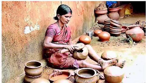 நாகர்கோவில்: சுங்கான்கடையில் 365 நாளும் மண்பானை தயாரிப்பு